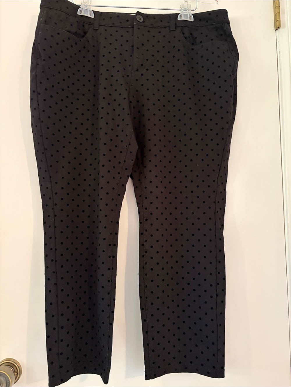 Talbots Black Polka Dot Women’s Jeans